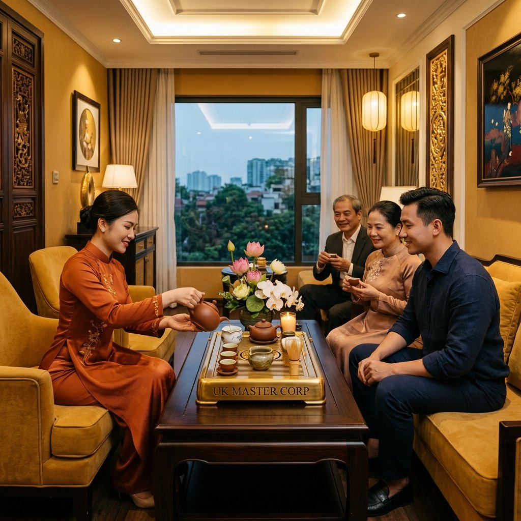 Màu sắc phương vị cát tường quẻ Thái - UK MASTER CORP