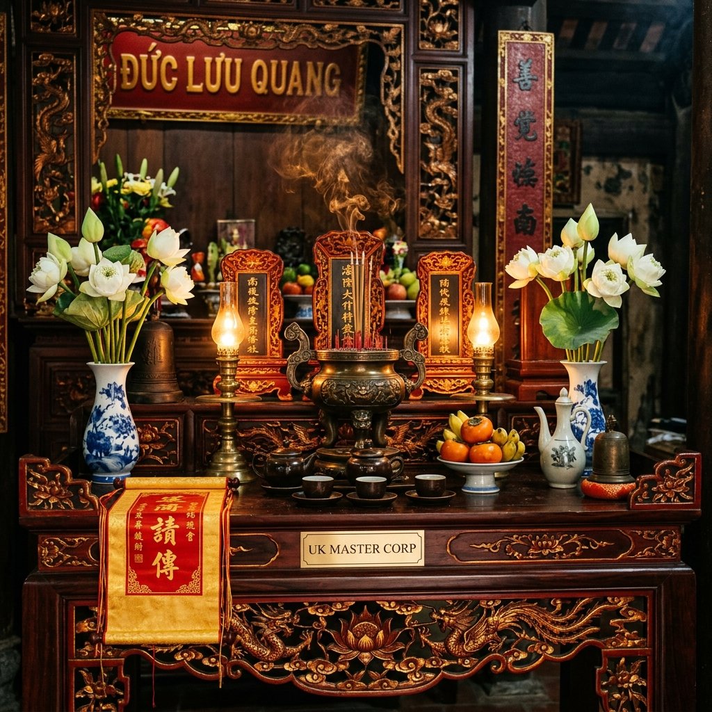 Nghi Lễ Cổ Truyền Và Khoa Nghi Văn Khấn Toàn Thư: Quy Chuẩn An Vị Bàn Thờ Gia Tiên Thần Tài, Bốc Bát Hương Và Văn Khấn Chính Tông