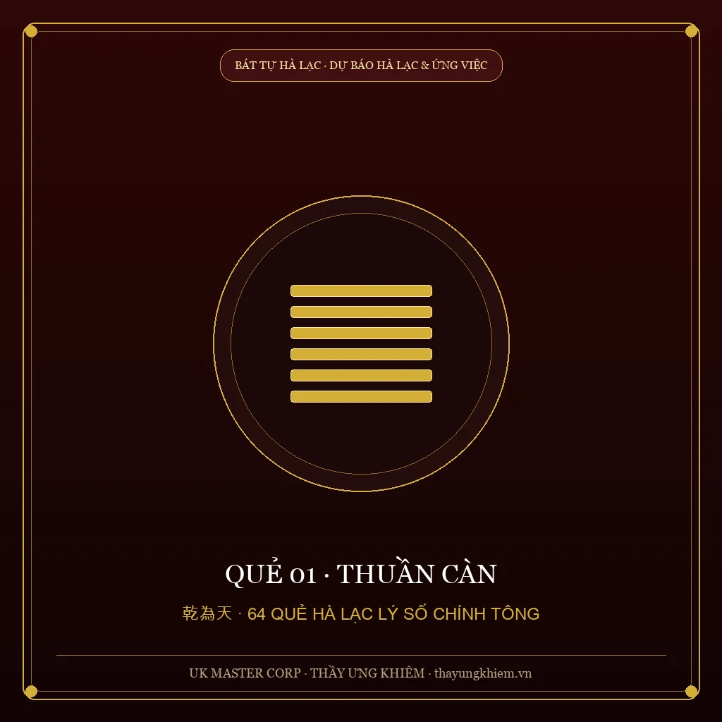 Dụng Cửu - Quẻ 01: Thuần Càn - UK Master Corp