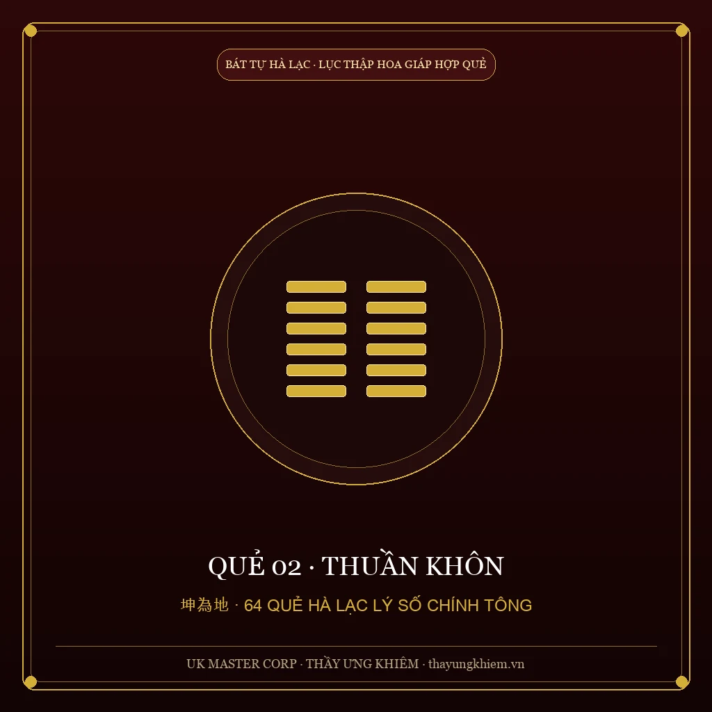 Hà Lạc Dự Báo - Quẻ 02: Thuần Khôn - UK Master Corp