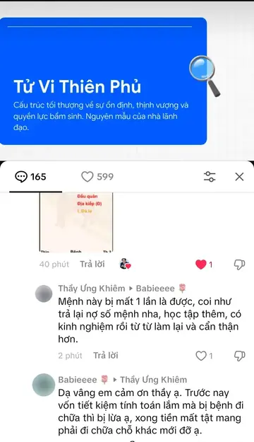 Bình luận của khán giả trên TikTok gửi Thầy Ưng Khiêm, ngày 03/10/2025