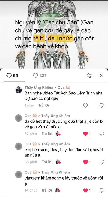 Bình luận của khán giả trên TikTok gửi Thầy Ưng Khiêm, ngày 23/11/2025