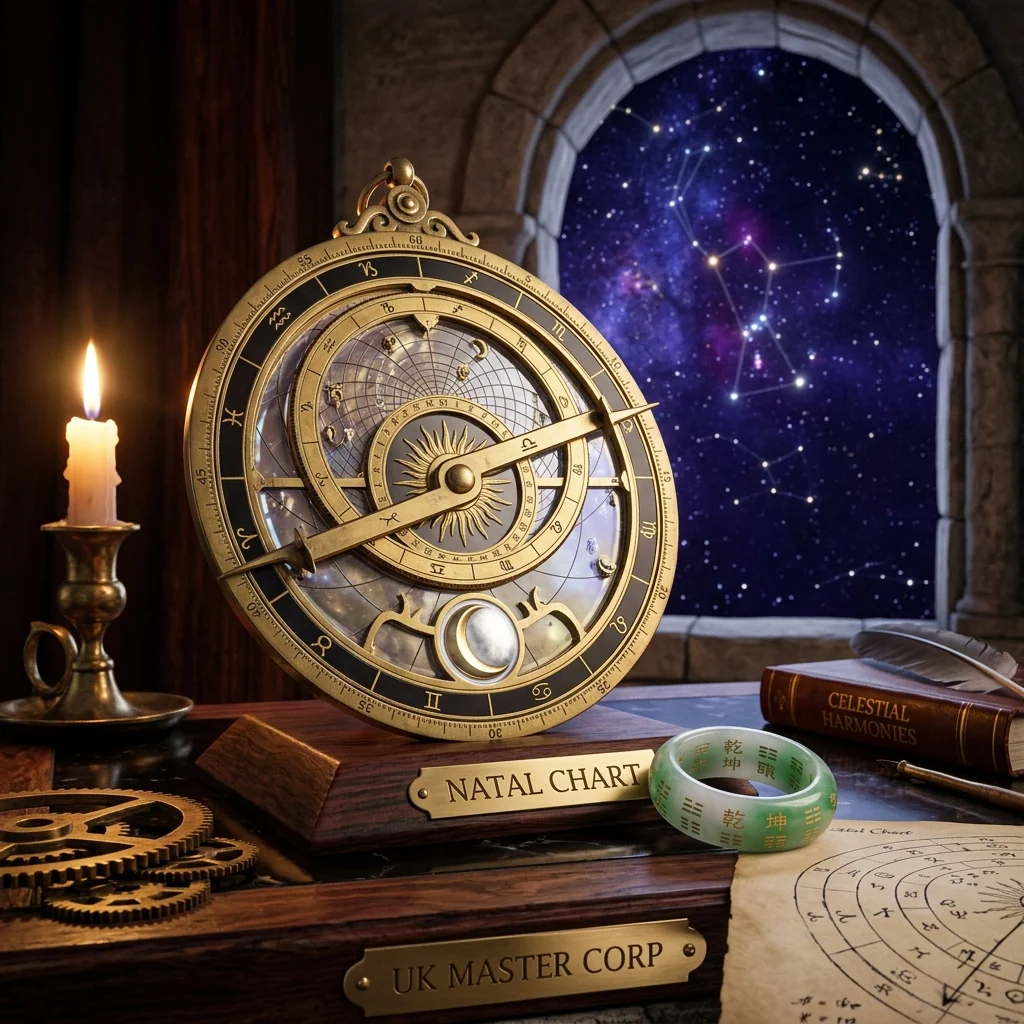 Master Astrology Encyclopedia: Natal Chart, Big Three, 10 Planets, 12 Houses & East-West Synthesis