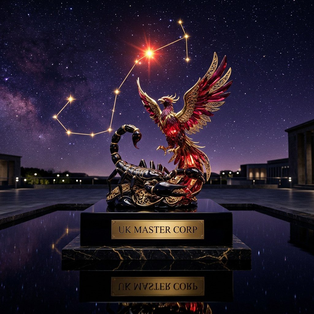 Biểu tượng nghệ thuật Cung Bọ Cạp (Scorpio ♏) · UK MASTER CORP