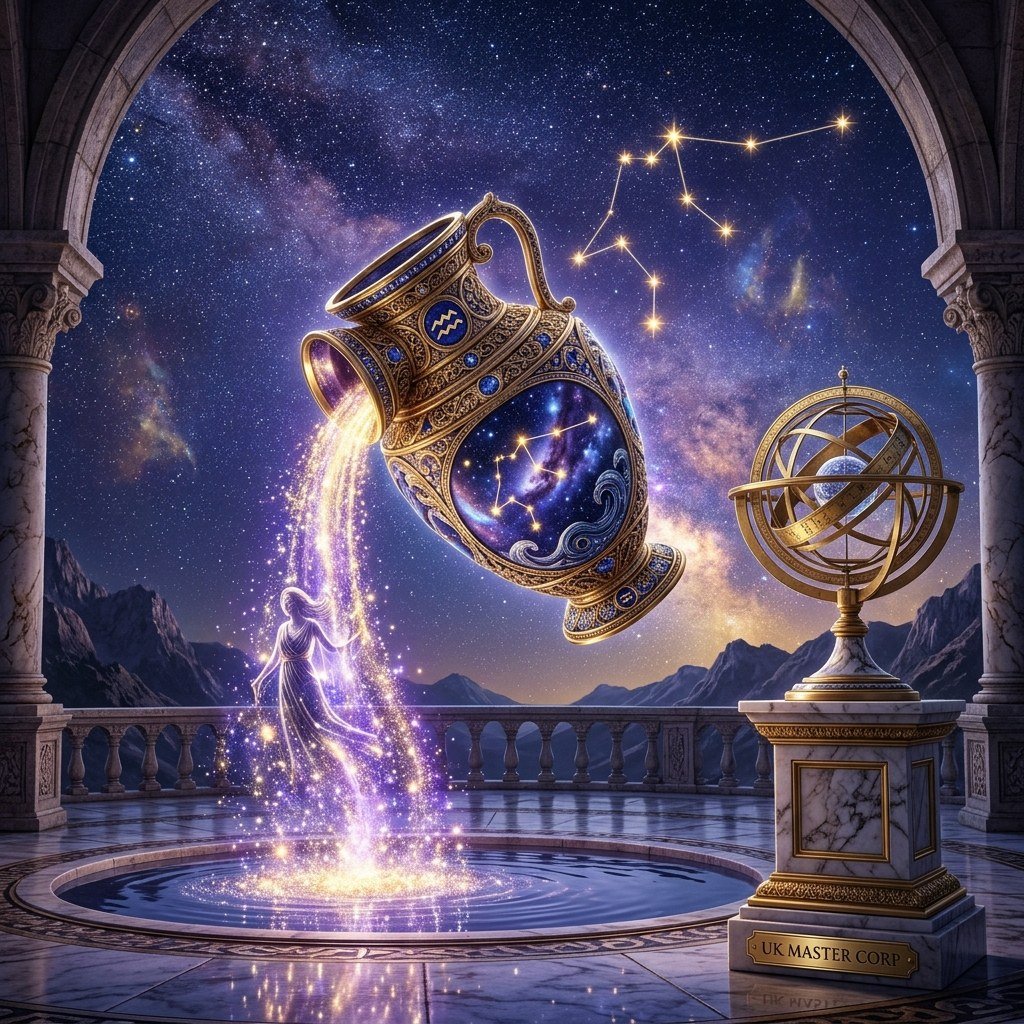 Biểu tượng nghệ thuật Cung Bảo Bình (Aquarius ♒) · UK MASTER CORP