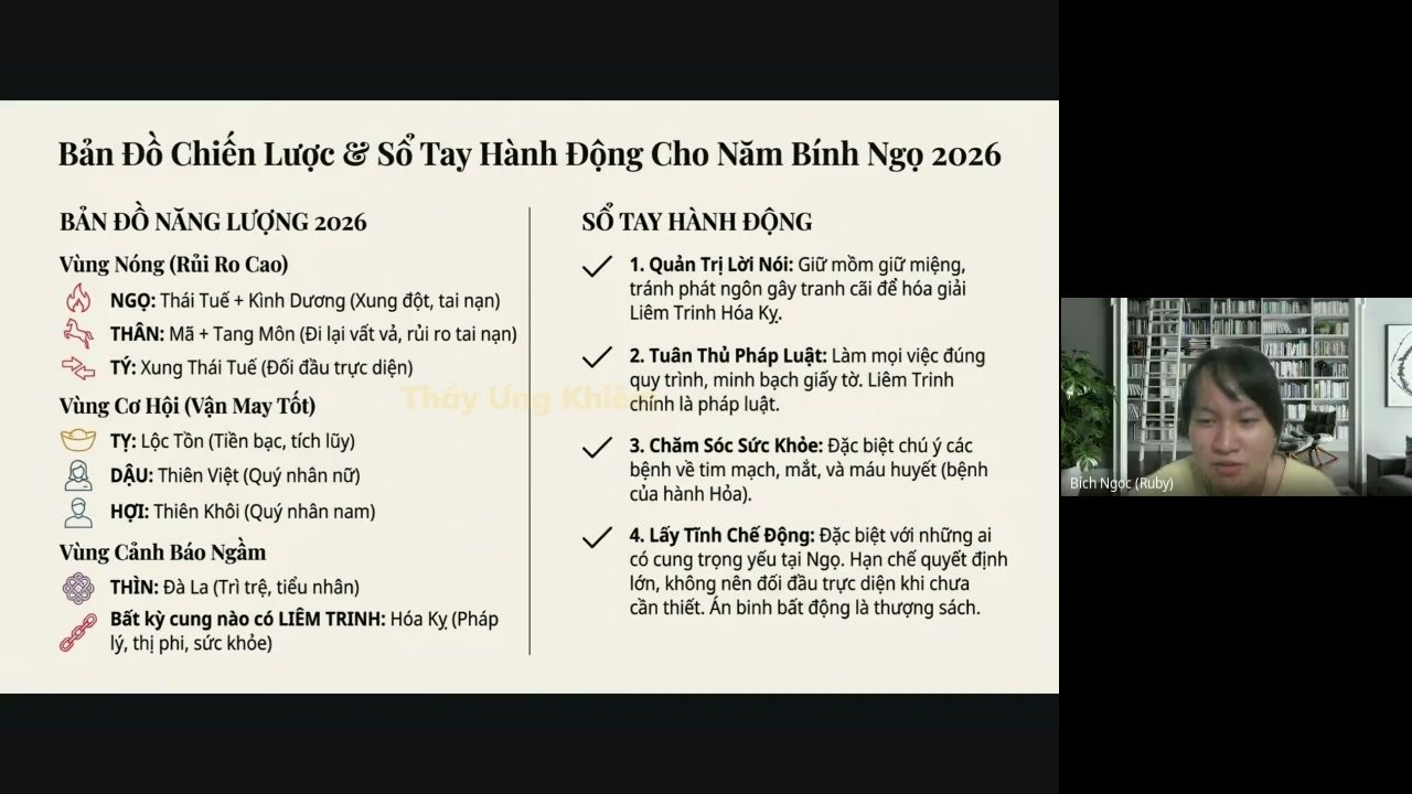 Lớp học Tử Vi online cùng Thầy Ưng Khiêm — bài giảng 07