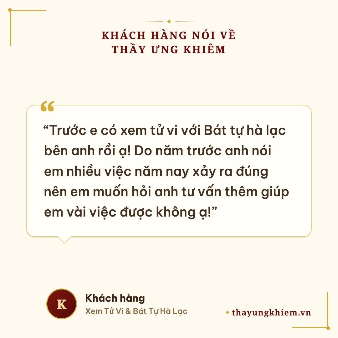 Phản hồi thật của khách hàng về dịch vụ luận giải, ảnh 1