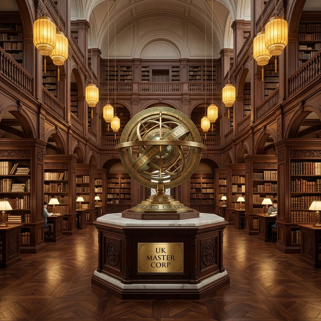 Qi Men Dun Jia Complete Encyclopedia Library Hall · UK MASTER CORP