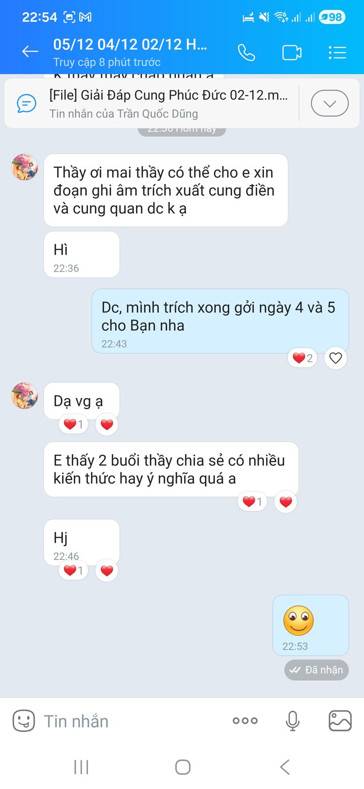 Phản hồi học viên 2