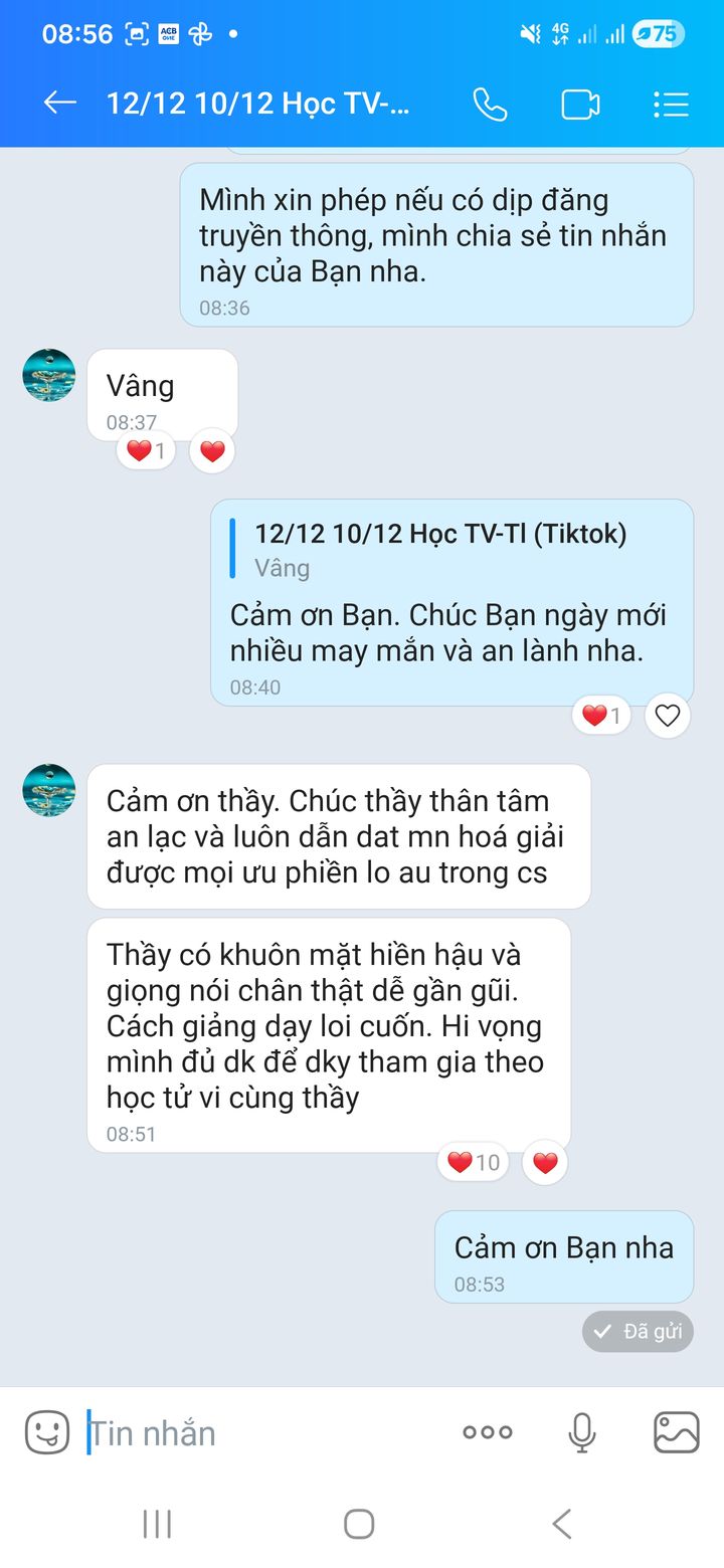 Phản hồi học viên 4
