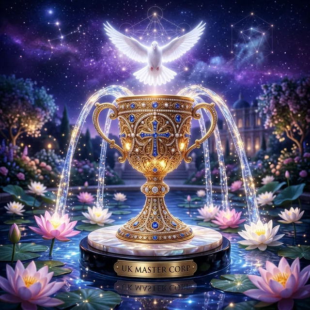 Chuyên Khảo Bộ Cốc (Suit of Cups): Nguyên Tố Nước, Hành Thủy & 14 Lá Từ Át Tới Vua
