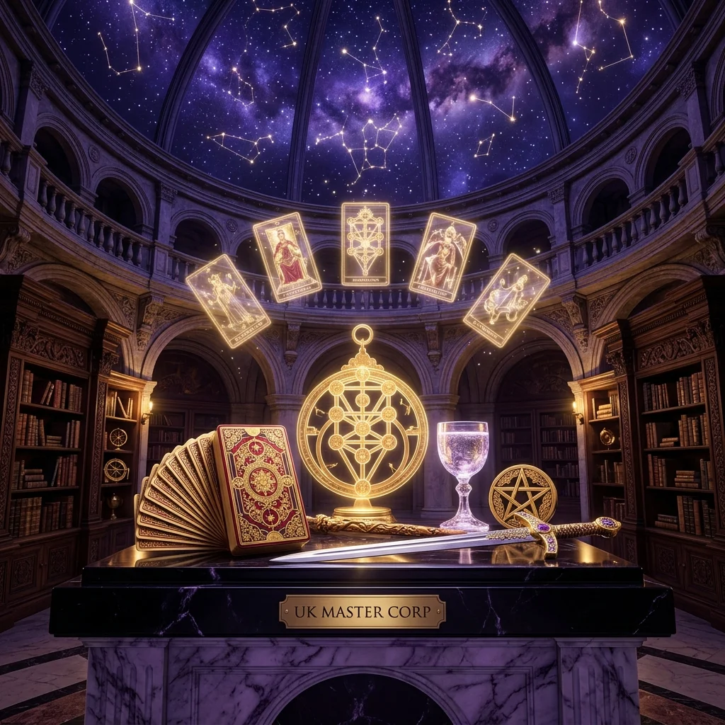 Thư Viện Tarot Huyền Học Toàn Thư & Giải Mã 78 Lá Bài UK MASTER CORP