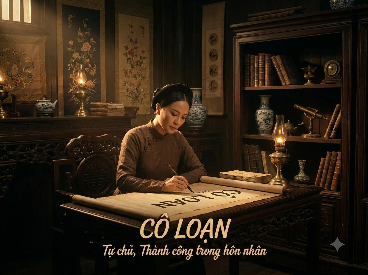 Cô Loan tượng cho tính tự chủ cao dễ thành cô trong hôn nhân