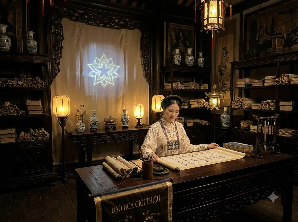 Đào Hoa là sao chủ sức hút và tình duyên trong Tứ Trụ