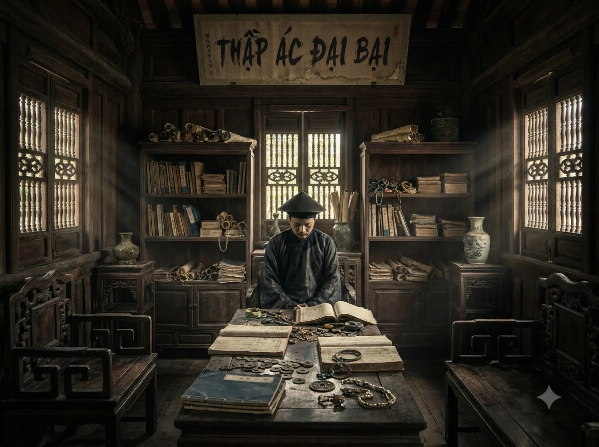 Thập Ác Đại Bại là hung sát phá tán tiền của trong Tứ Trụ