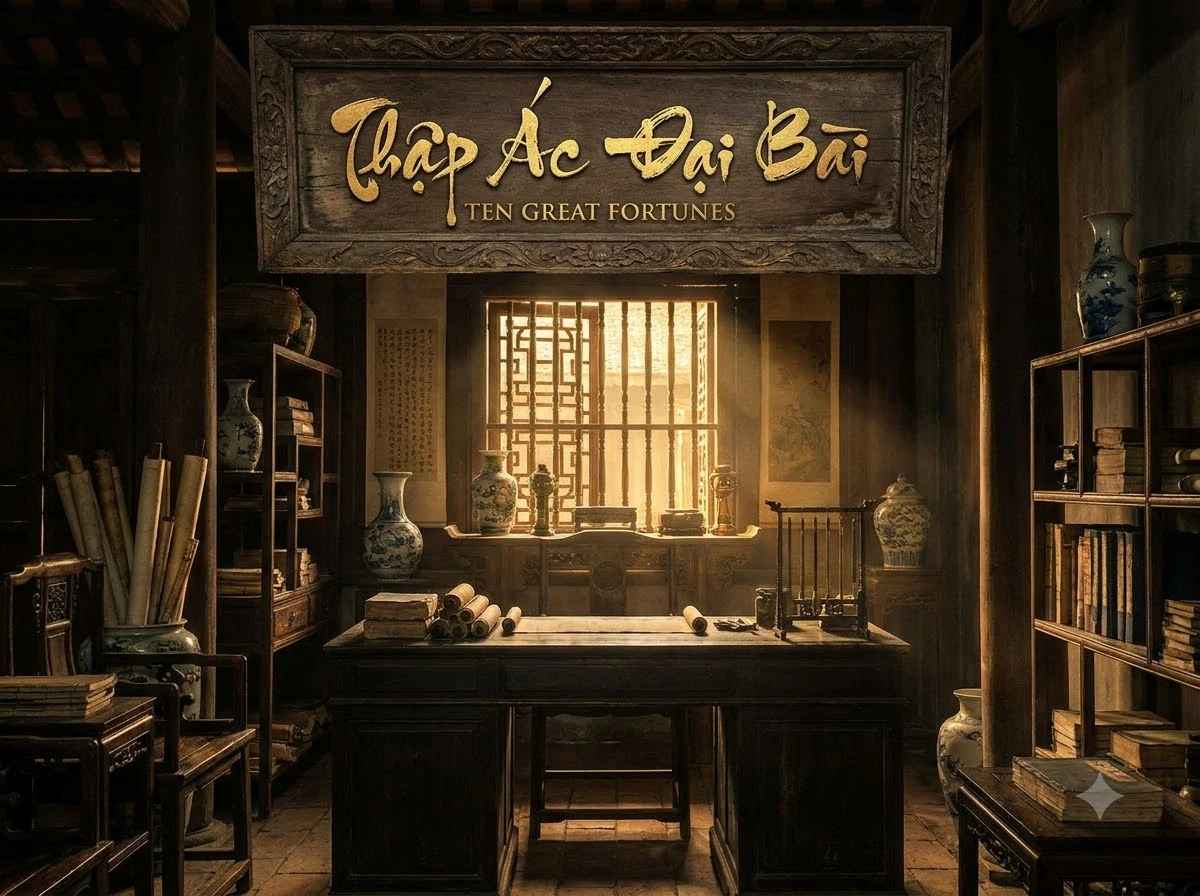 Thập Ác Đại Bại tên nặng nhưng ý nghĩa nhấn vào tài lộc