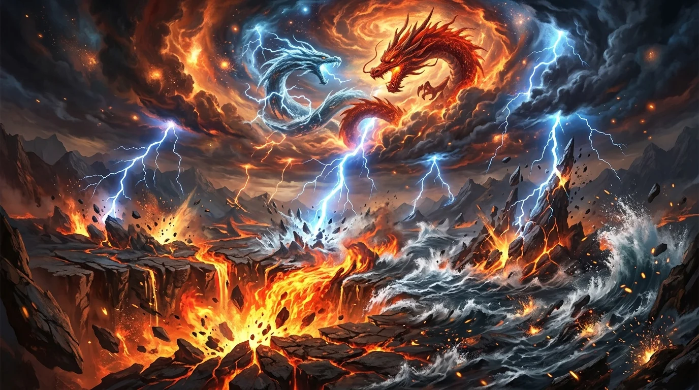 Thiên Khắc Địa Xung, tương tác mãnh liệt bậc nhất trong Tứ Trụ Bát Tự