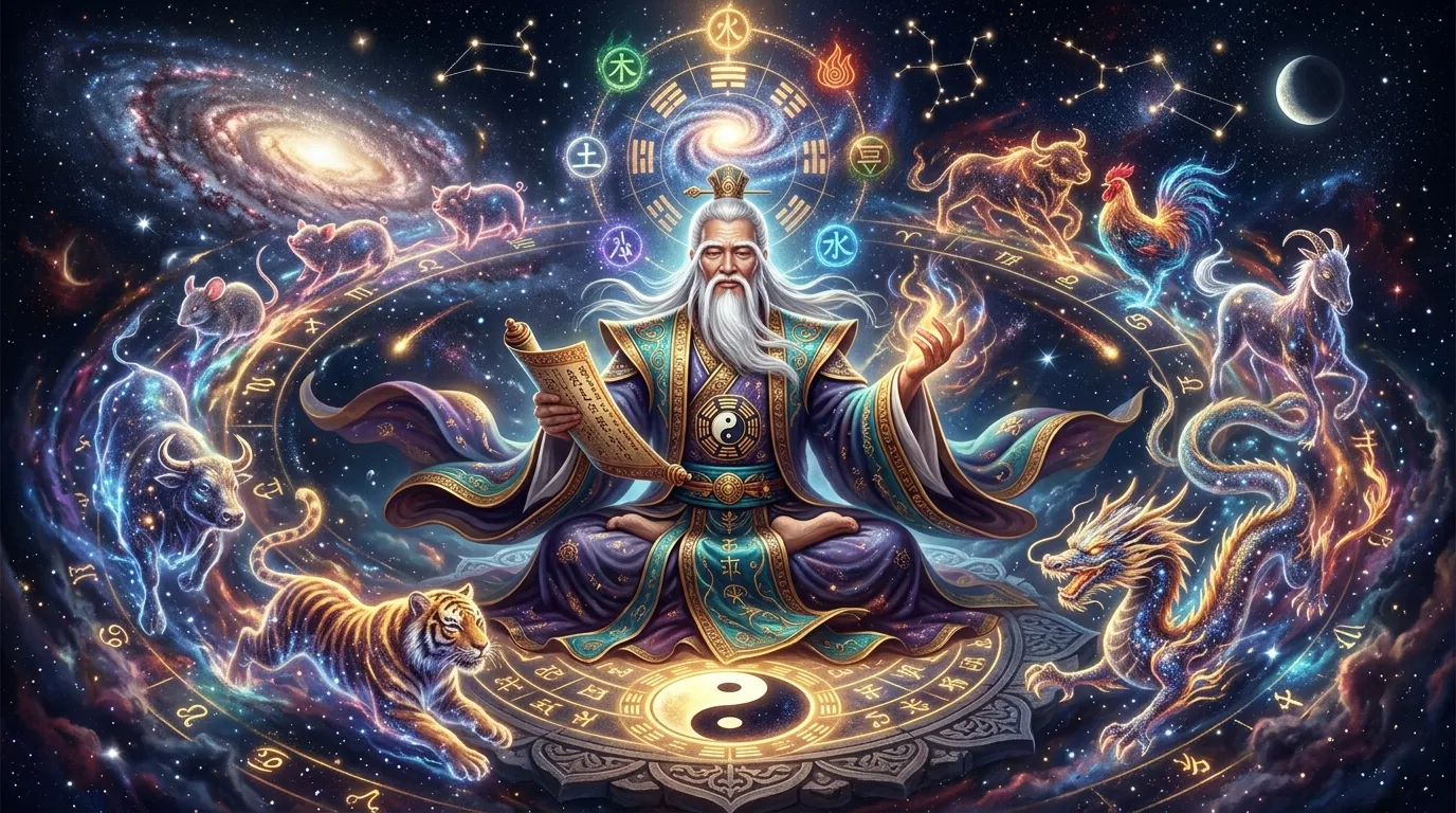 Luận Lục Xung theo Thập Thần trong Tứ Trụ Bát Tự