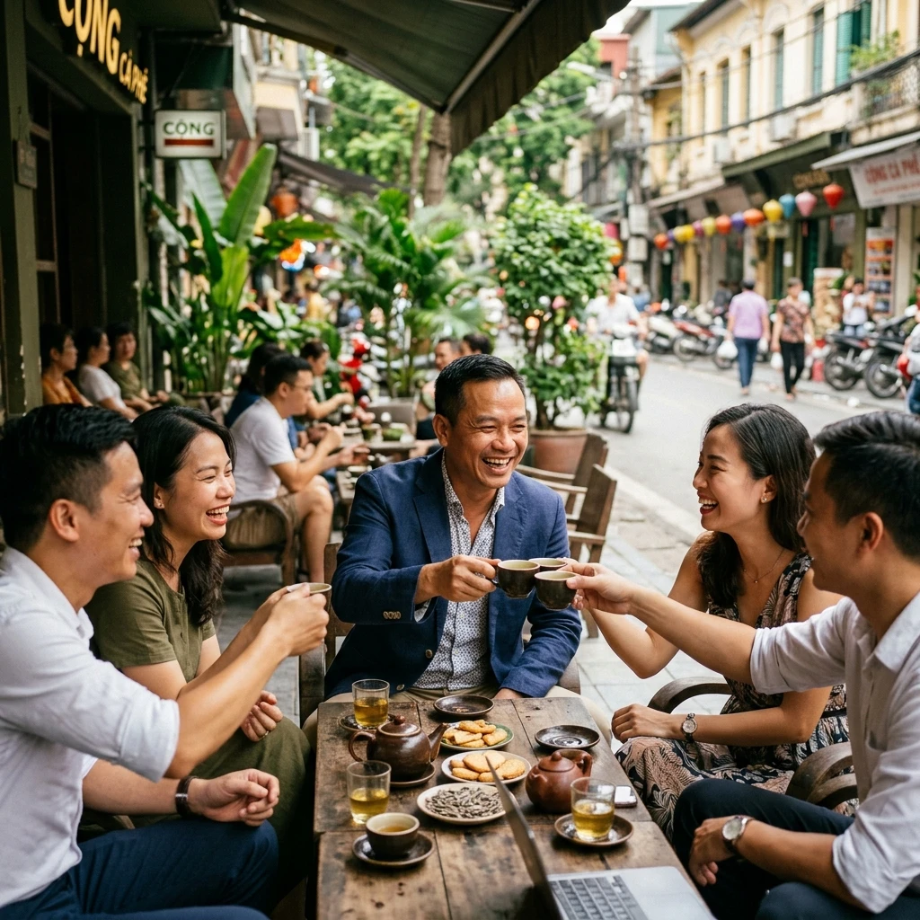 Người Thiên Tài cách thường hào sảng, quảng giao, nhạy bén làm ăn