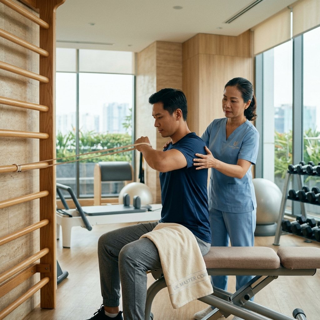 Sức khỏe bình an quẻ Phong Sơn Tiệm - UK MASTER CORP