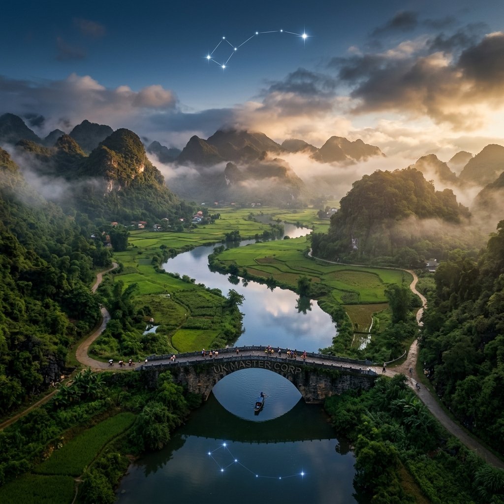 Cửu Tinh Thủy Pháp — Cửu Tinh Thủy Pháp (九星水法) — Phương pháp đánh giá dòng nước dựa trên 9 sao Bắc Đẩu, phân biệt cát hung thủy.