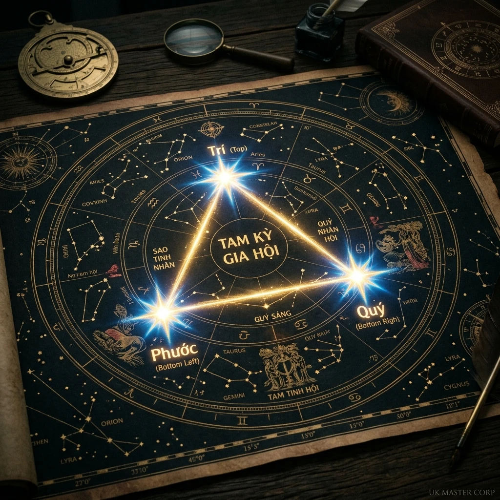 Cách Tam Kỳ Gia Hội trong Tử Vi
