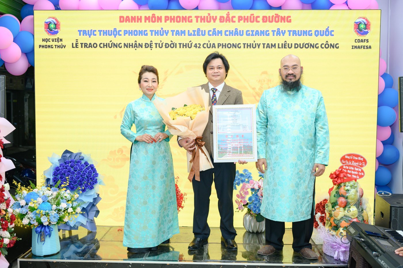 Lễ Trao Chứng Thư Truyền Thừa Đệ Tử Đời Thứ 42 Tổ Đình Tam Liêu Dương Công