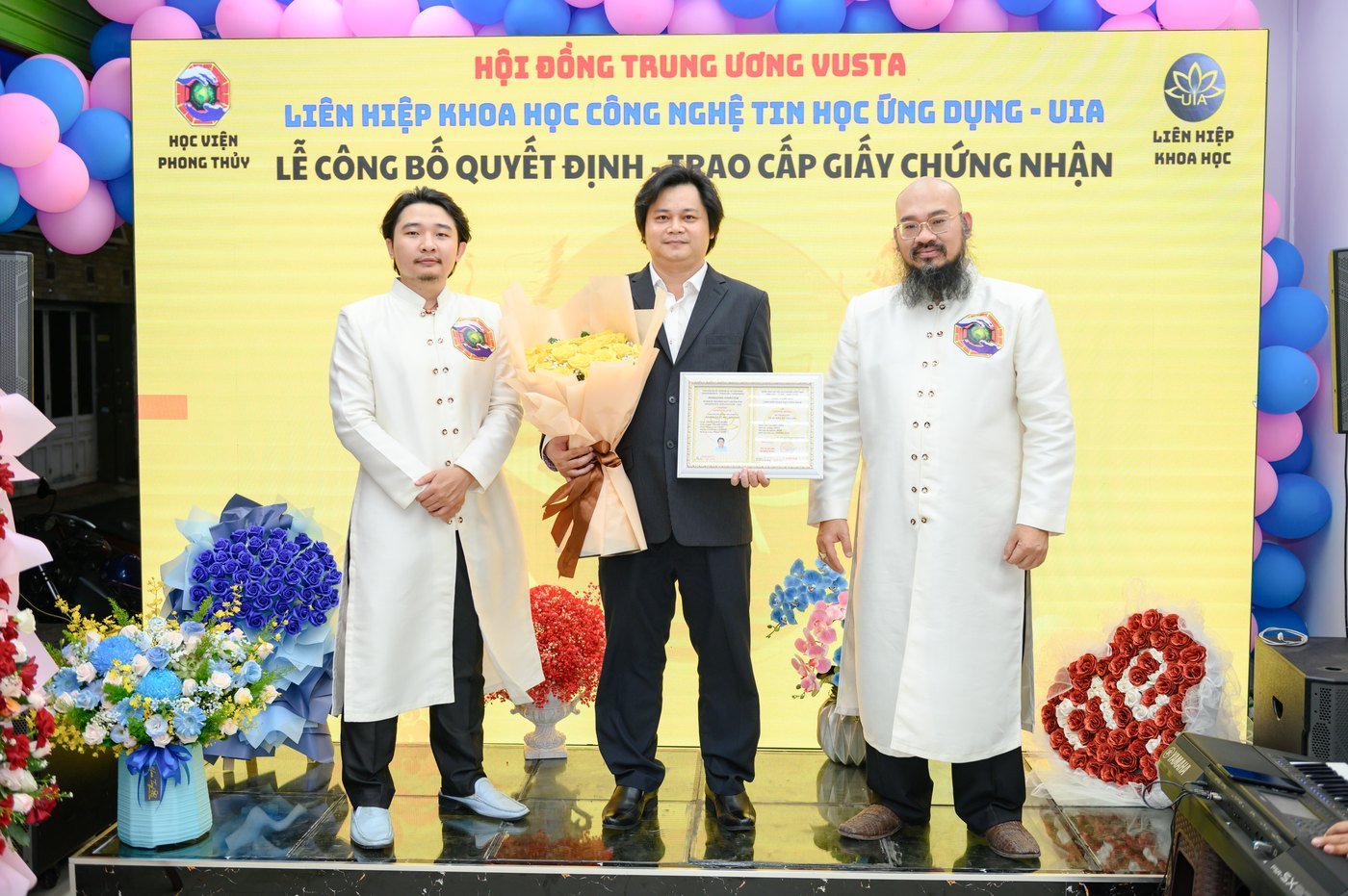 Nhận Chứng Nhận Khoa Học Ứng Dụng Phong Thủy Kiến Trúc (UIA - VUSTA)