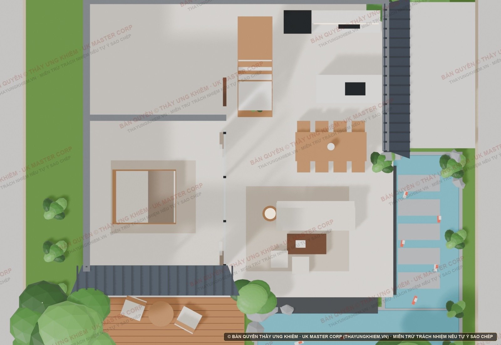 3D Top-Down Plan