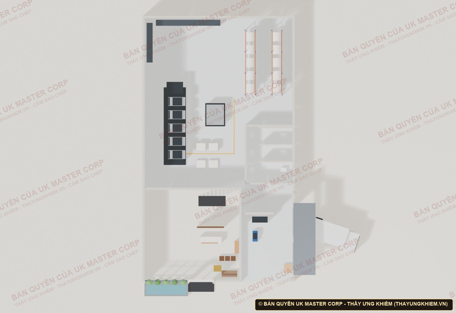 3D Top-Down Plan