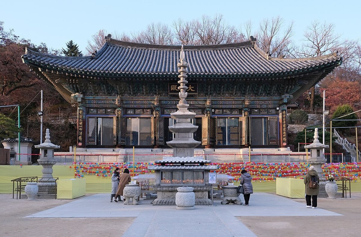 Chùa Phụng Ân (Bongeunsa), Gangnam, Seoul