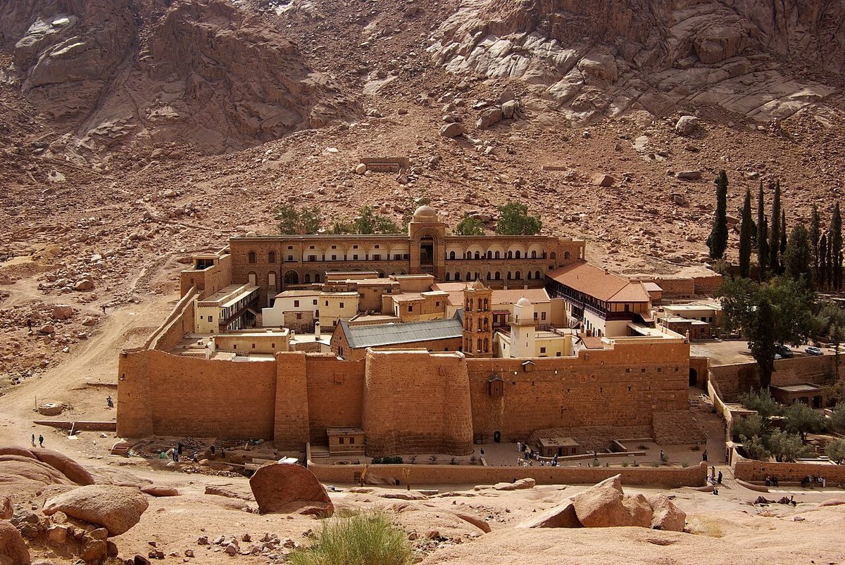 Tu viện Thánh Catarina, núi Sinai
