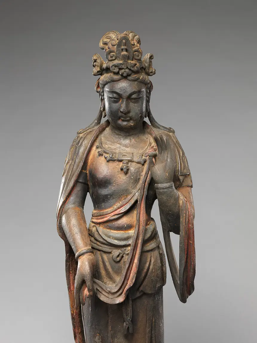 Bồ tát Đại Thế Chí, Trung Quốc, thời Kim, thế kỷ 13. Bảo tàng Metropolitan.