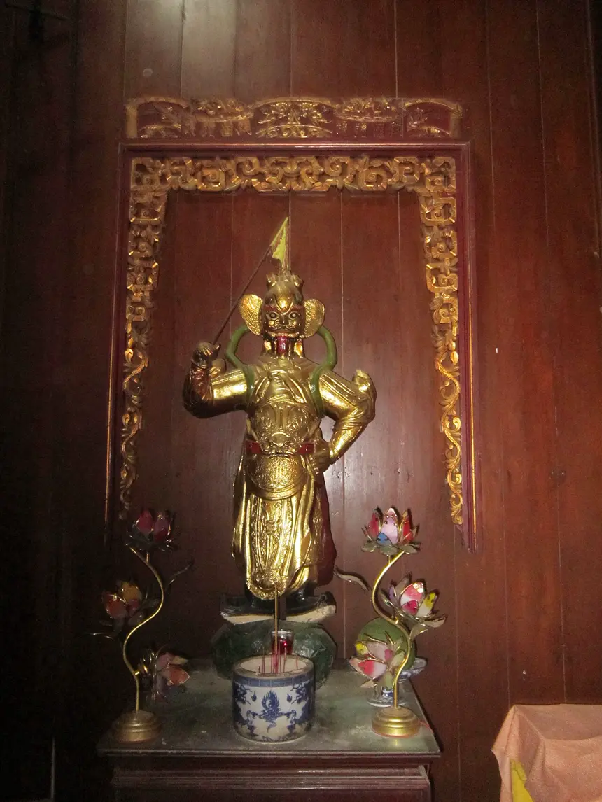 Tiêu Diện Đại Sĩ ở chùa Vĩnh Tràng, Mỹ Tho.
