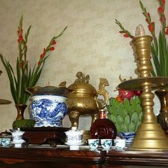 Tờ sớ Văn Khấn Cáo Tổ Tiên & Bản Khánh Thọ Văn in giấy A4